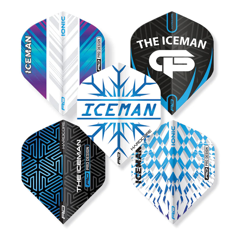 GERWYN PRICE ICEMAN HARDCORE FLIGHT COLLECTION CARD