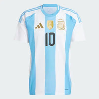 Argentina blusa Messi#10  WHITE/BLUBRS