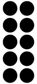 Magnet - 20 mm diametur - sett við 10 stk