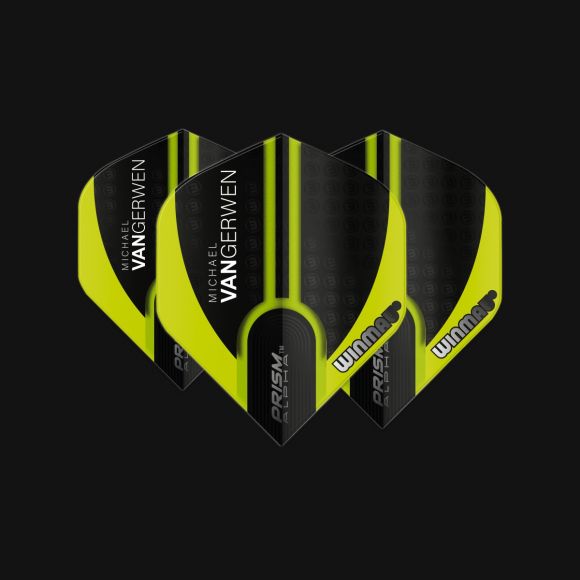 Winmau Prism Delta MvG Green & Black
