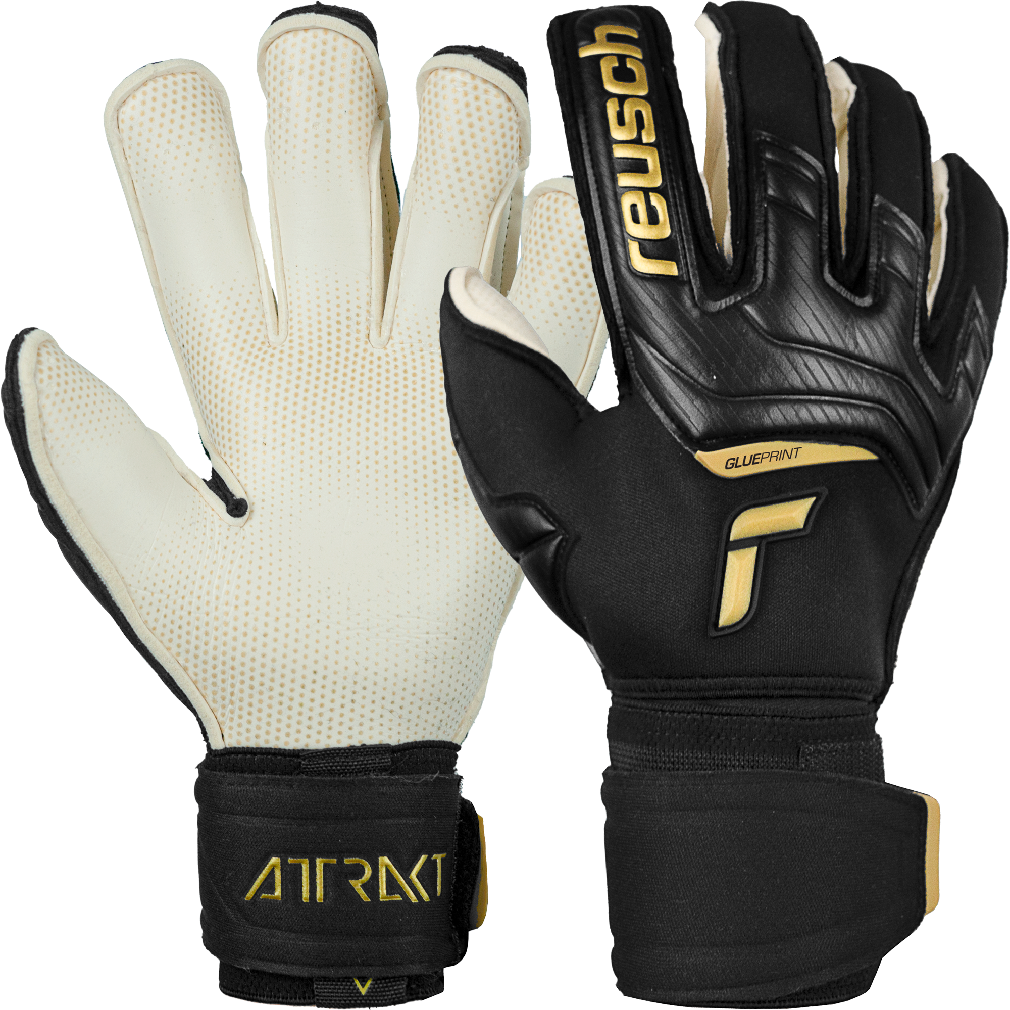 Reusch Attrakt Gold X GLUEPRINT