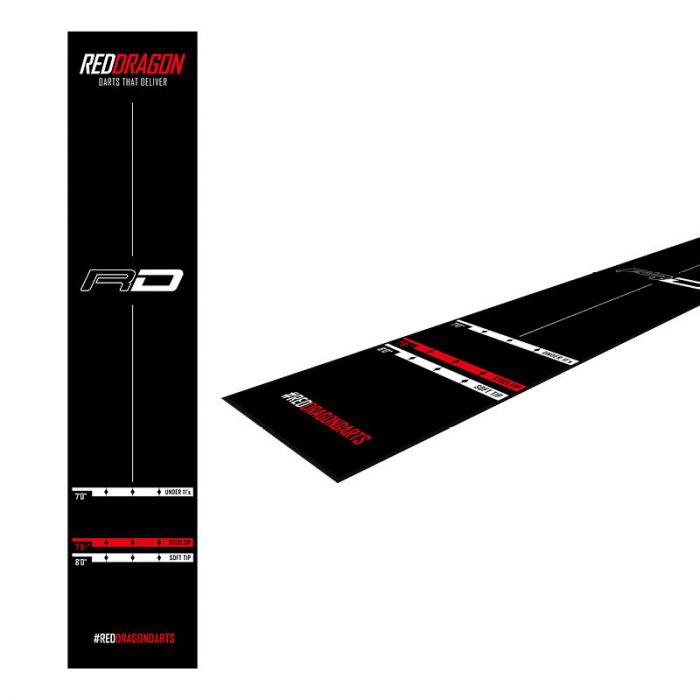 RED DRAGON SOFT FEEL DART MAT