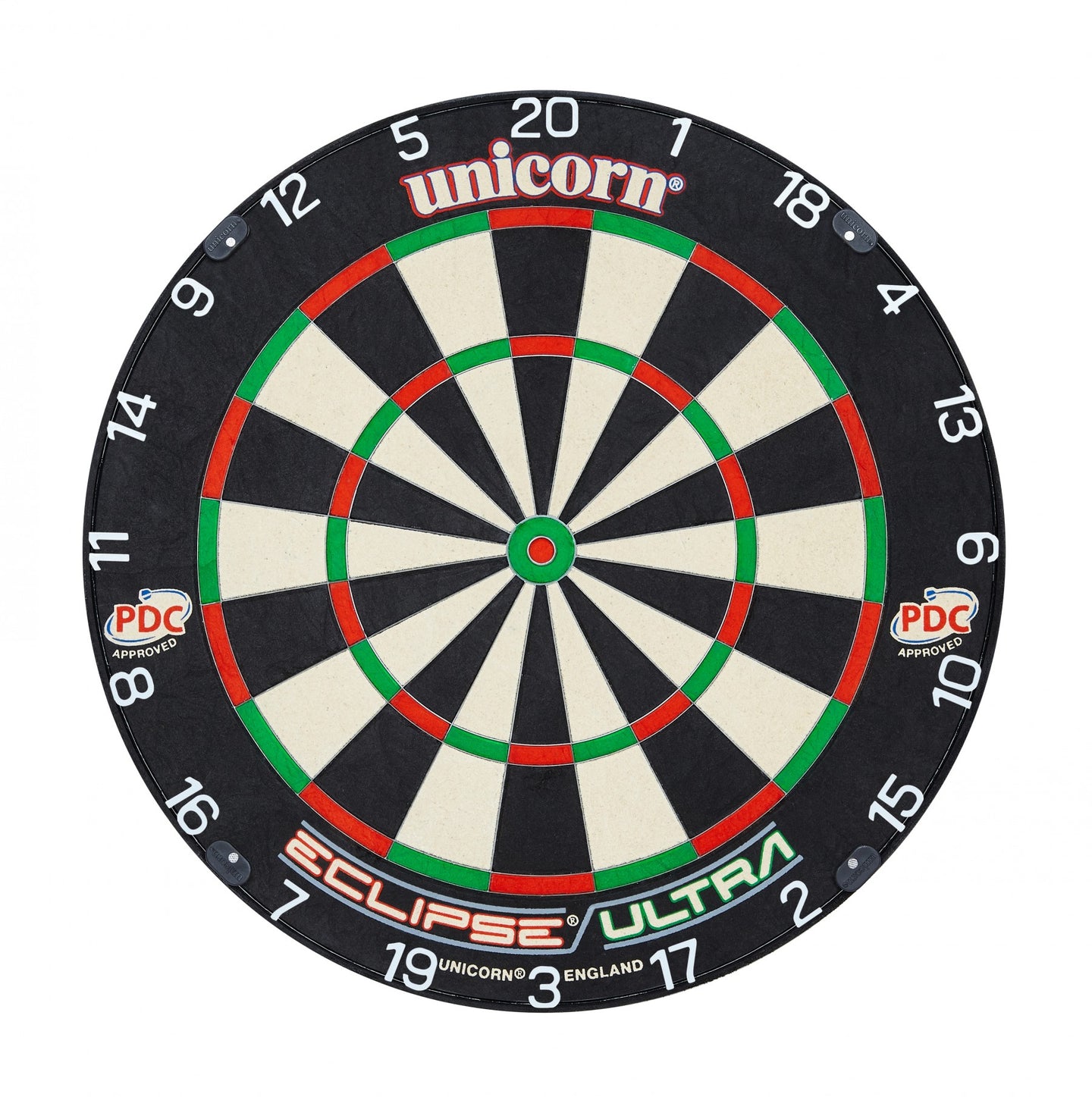 ECLIPSE ULTRA BRISTLE DARTBOARD - WITH UNILOCK dartskiva